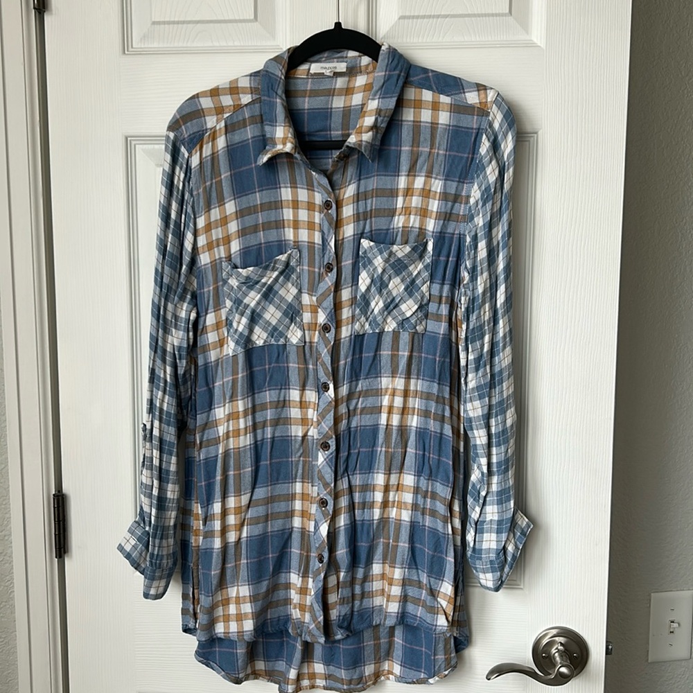 Maurice’s flannel top xl